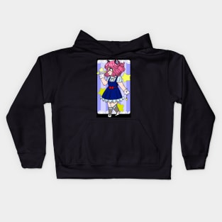 Neko Maid girl Kids Hoodie